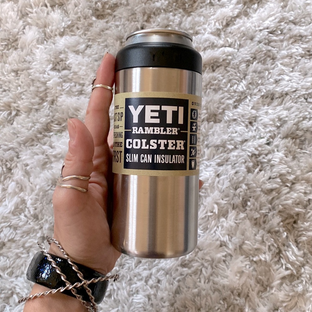 NEW YETI Rambler Colster Slim Can Insulator